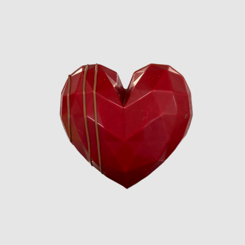 Coeur gourmand noir