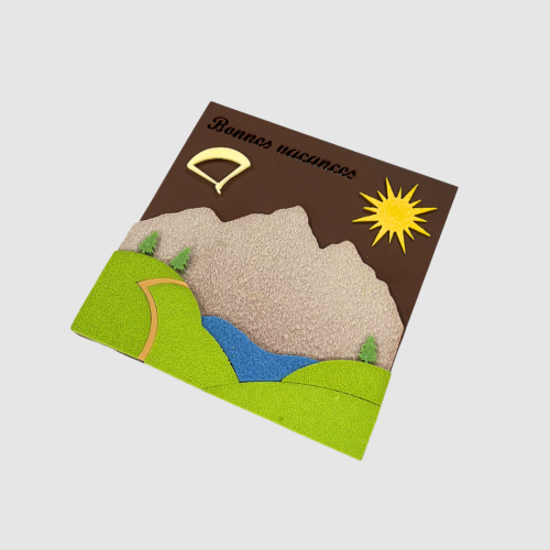 Carte postale gourmande " Montagne"