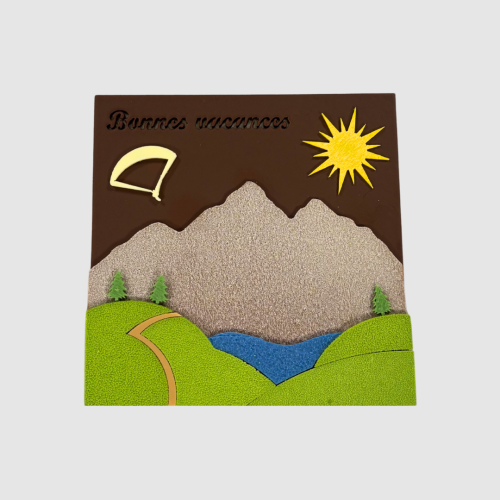Carte postale gourmande " Montagne"