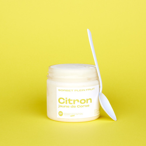 Sorbet Citron jaune de Corse