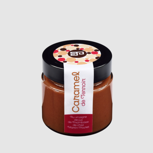 Caramel de terroir Framboise