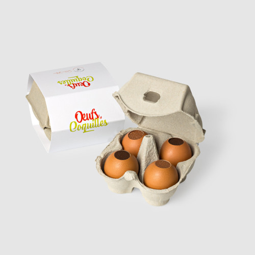 Oeuf Coquille x4