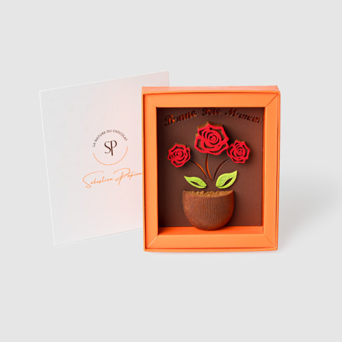 Coffret de roses