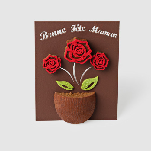 Coffret de roses