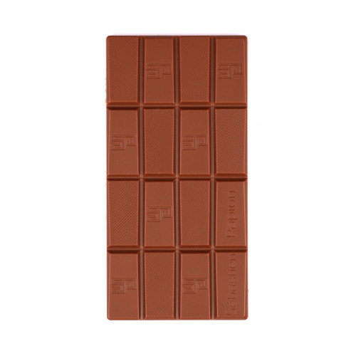 Tablette de chocolat au lait "Grenade " 38% cacao