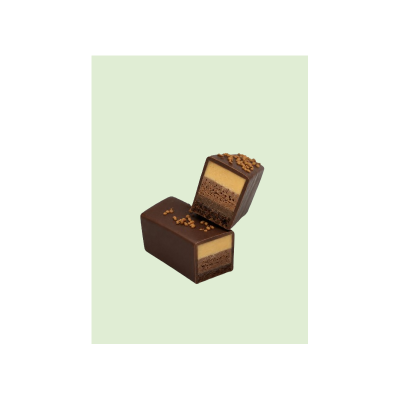 Barre glacée Chocolat - Caramel