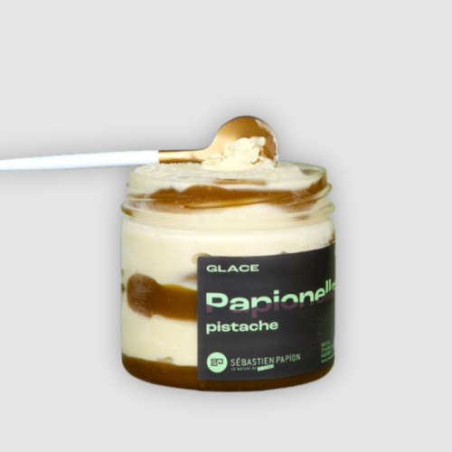 Glace Papionella® Pistache et marbrage